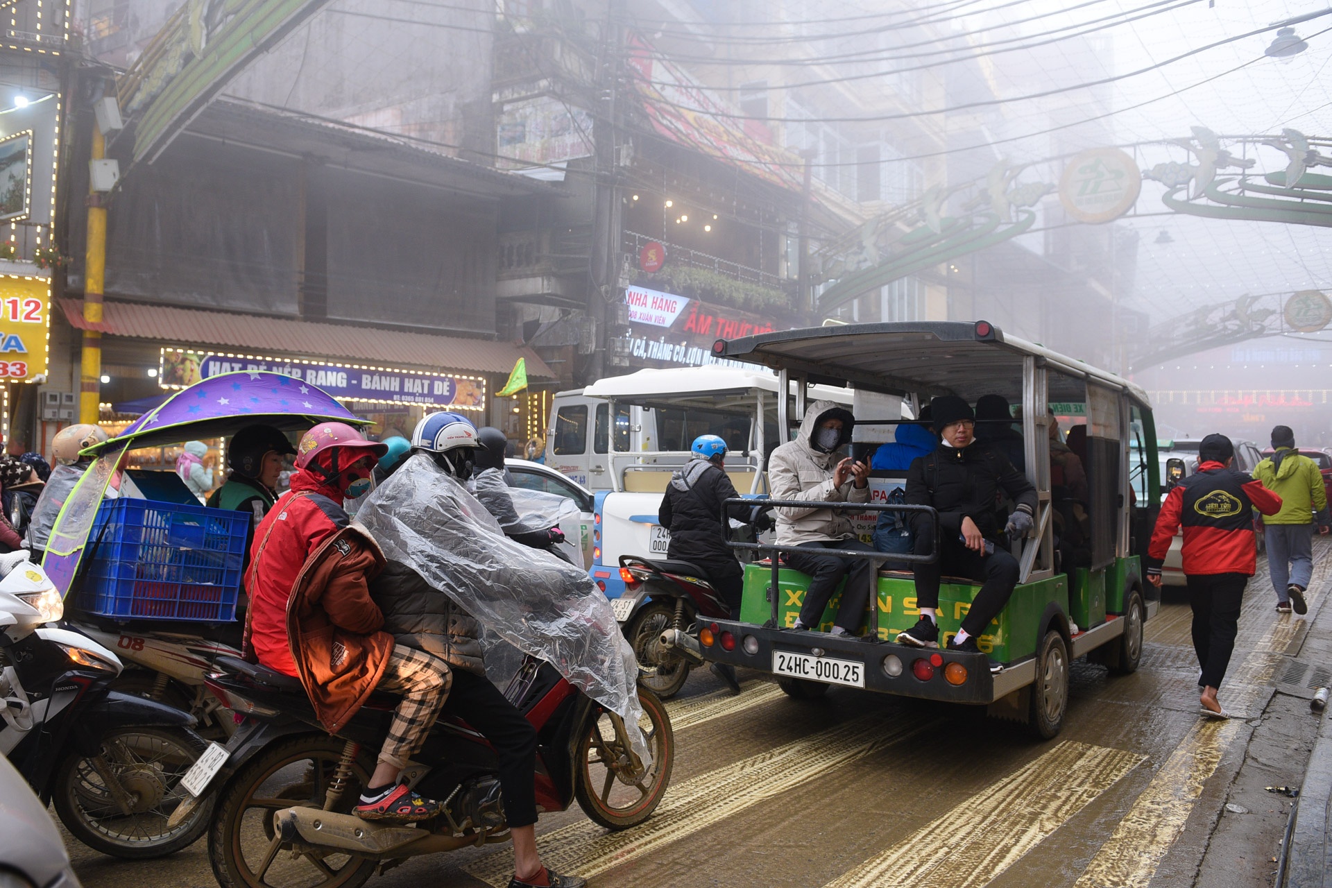 Sa Pa tac duong,  nghi tet duong lich anh 9