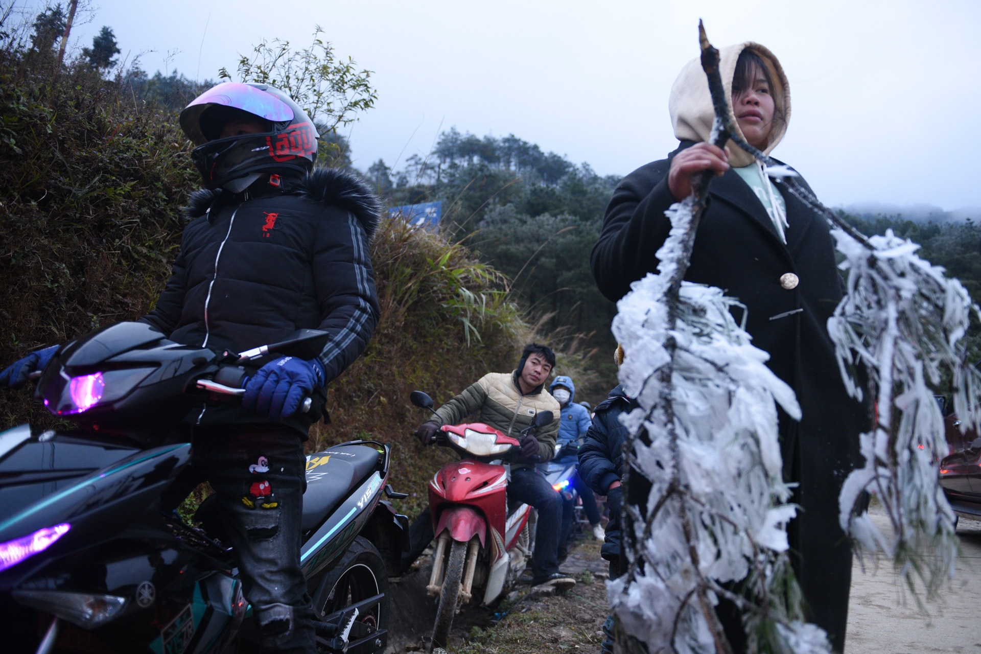 Mau Son xuat hiejn bang tuyet,  ret dam ret hai anh 5