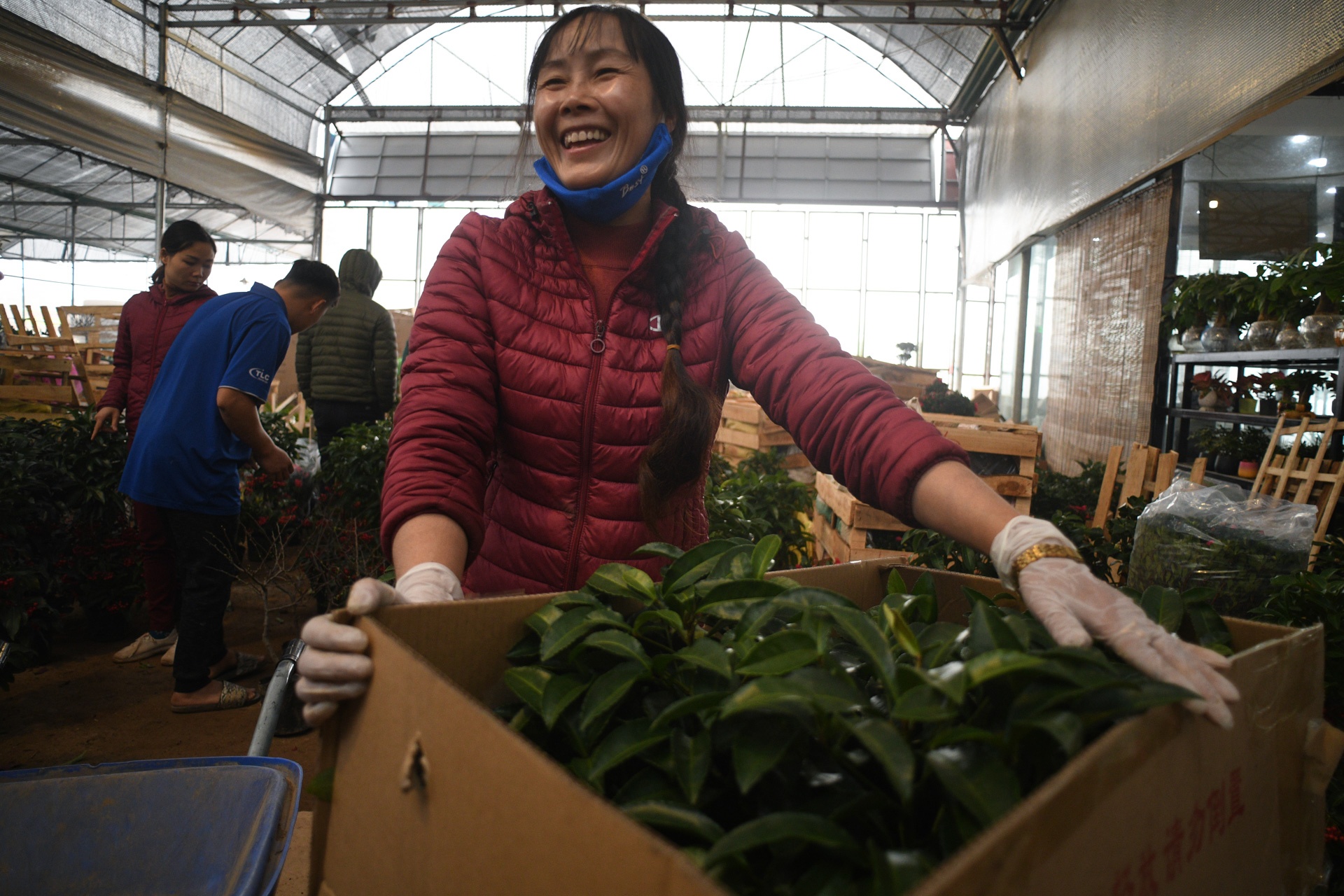 Cho hoa ngay tet,  cho hoa tap nap anh 3