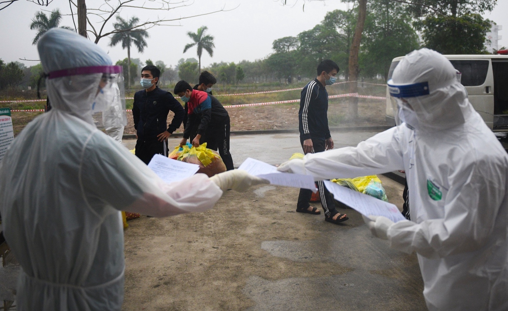 Giai the Benh vien da chien so 1 o Hai Duong hinh anh