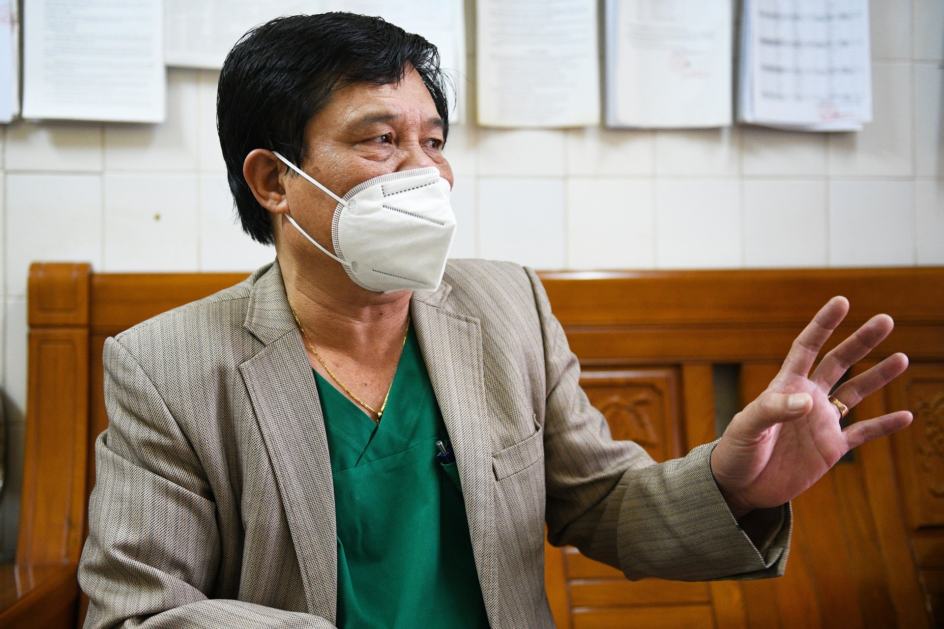 chuyen benh nhan ve benh vien da chien so 3,  benh vien da chien so 3 anh 8