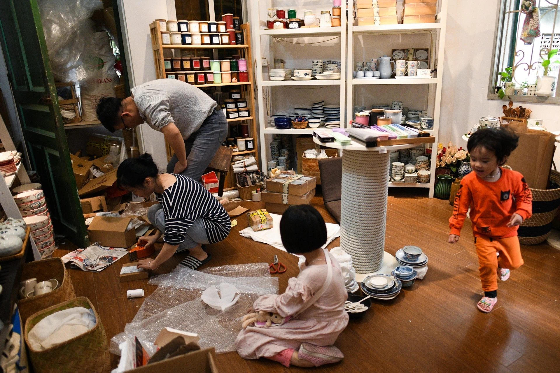 Kinh doanh trong khu tap the,  cuoc song trong cac khu tap the anh 13