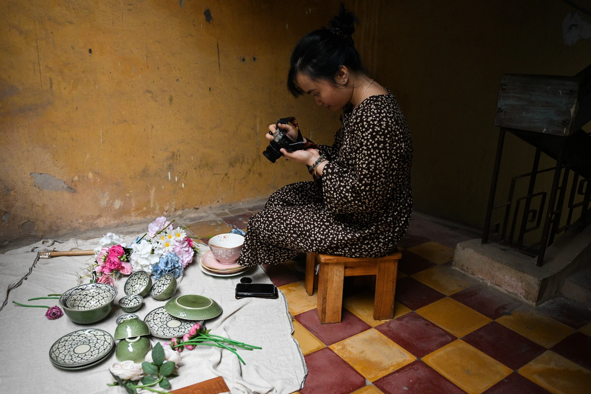 Kinh doanh trong khu tap the,  cuoc song trong cac khu tap the anh 14