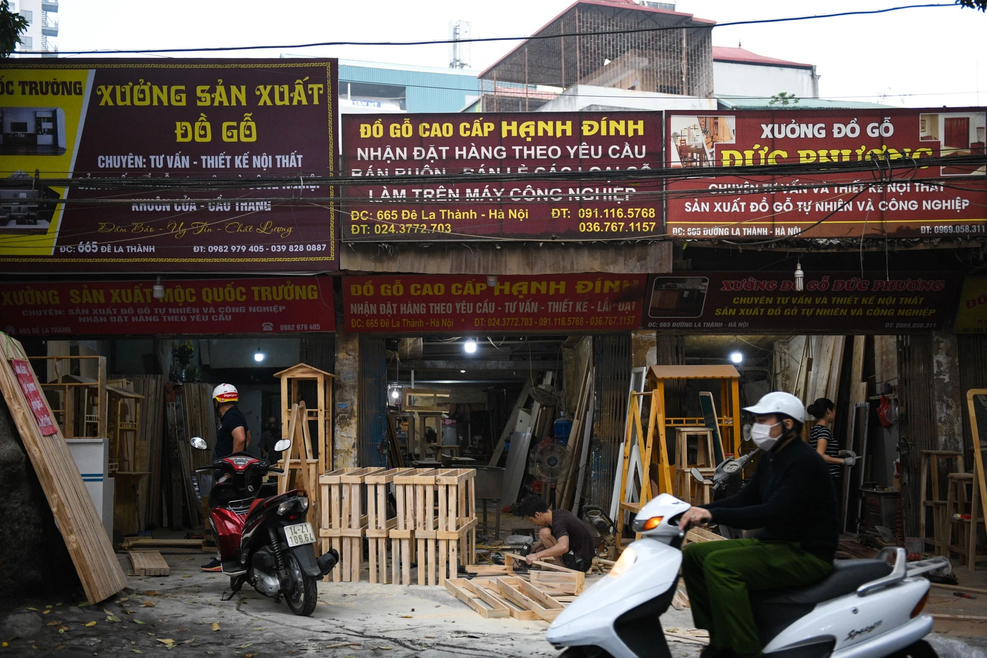 Nguy co chay nha,  loi thoat hiem,  nha ong Ha Noi anh 5