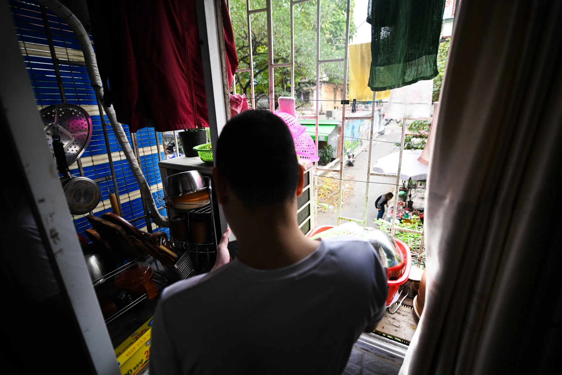 Nguy co chay nha,  loi thoat hiem,  nha ong Ha Noi anh 14