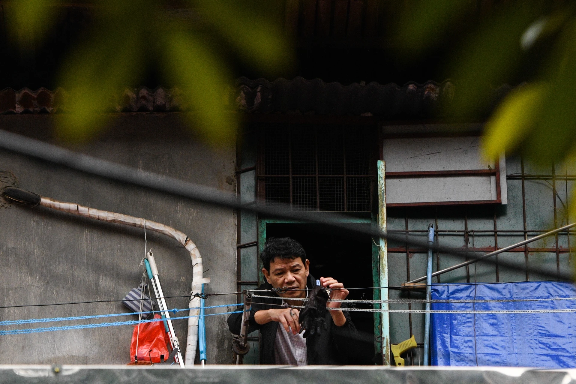 Nguy co chay nha,  loi thoat hiem,  nha ong Ha Noi anh 2