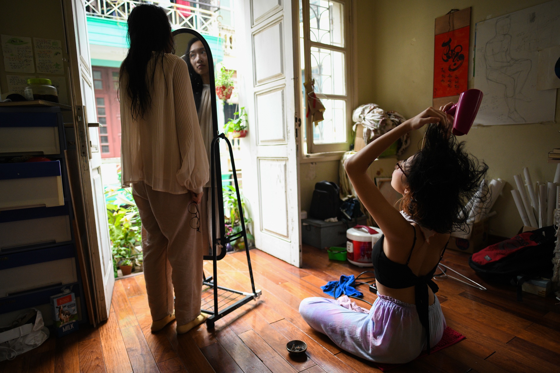 nu nguoi mau khoa than,  dam me hoi hoa anh 27