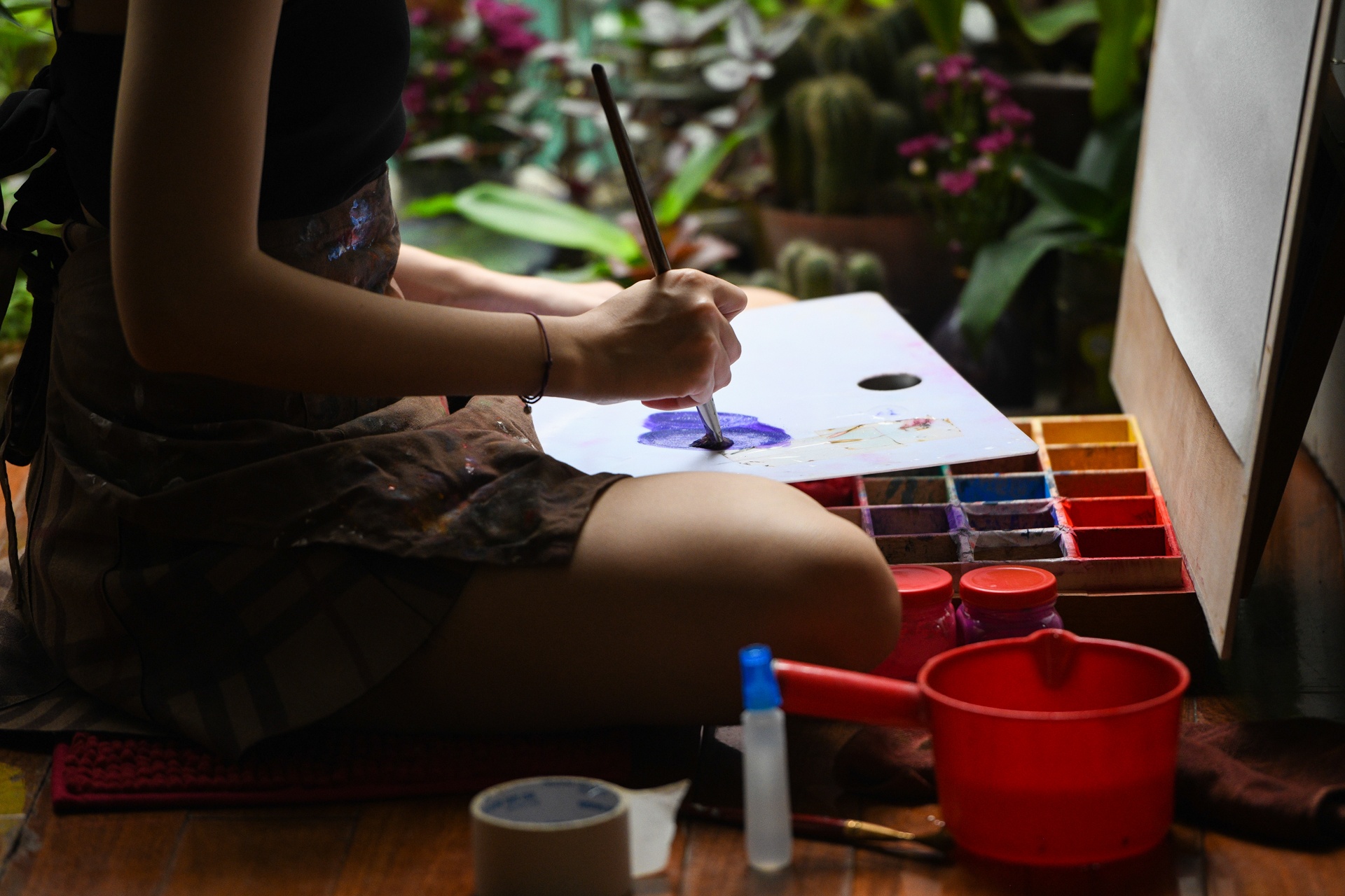 nu nguoi mau khoa than,  dam me hoi hoa anh 20