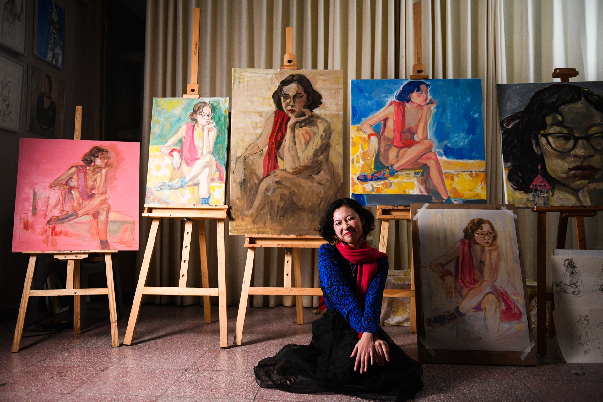 nu nguoi mau khoa than,  dam me hoi hoa anh 13