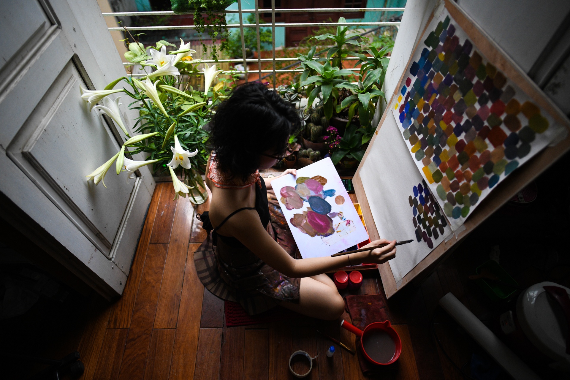 nu nguoi mau khoa than,  dam me hoi hoa anh 16