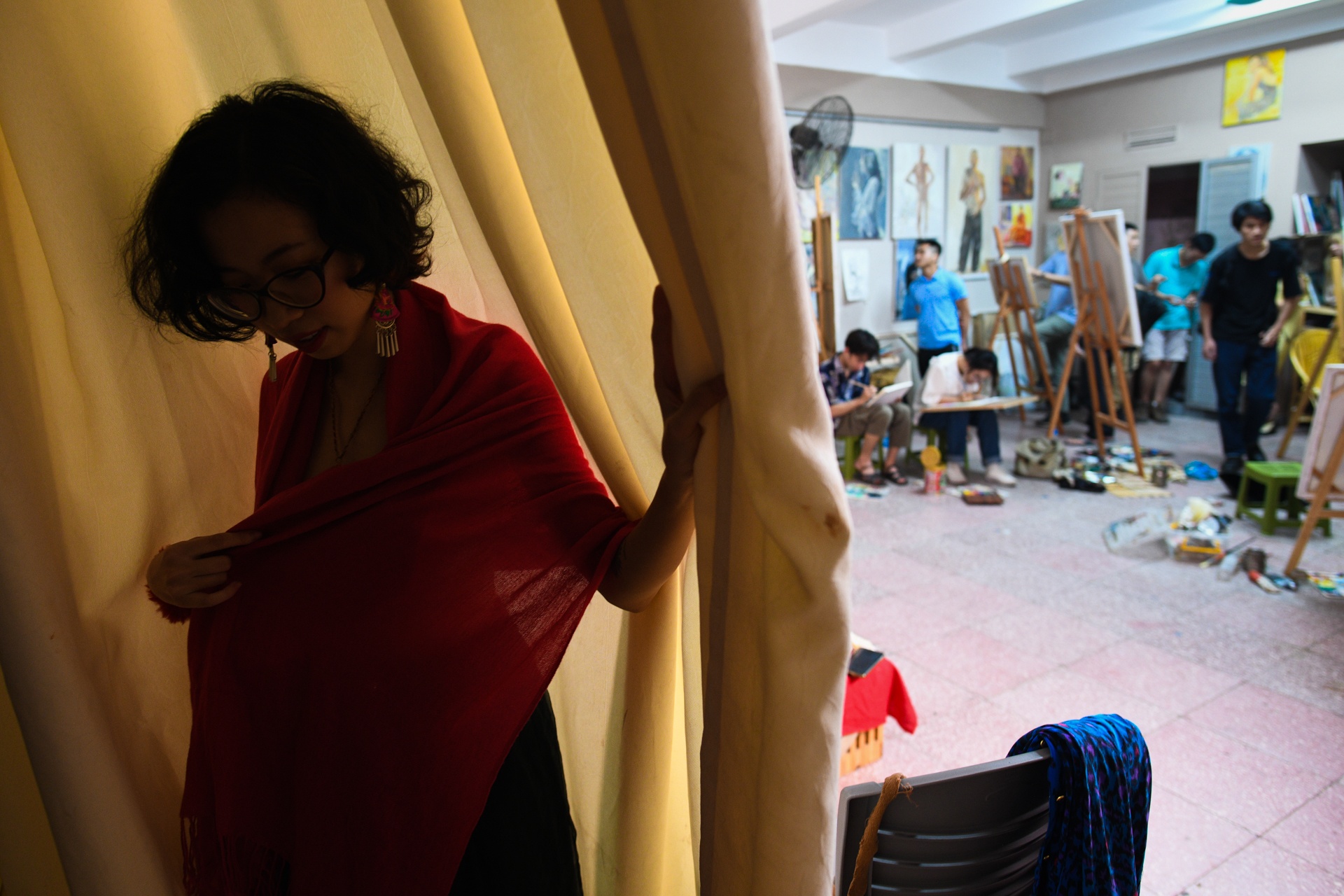 nu nguoi mau khoa than,  dam me hoi hoa anh 4