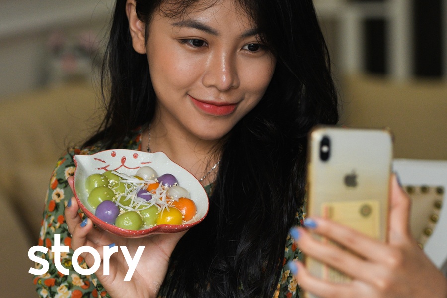 ‘Toi lam banh troi ngu sac don Tet Han thuc’ hinh anh