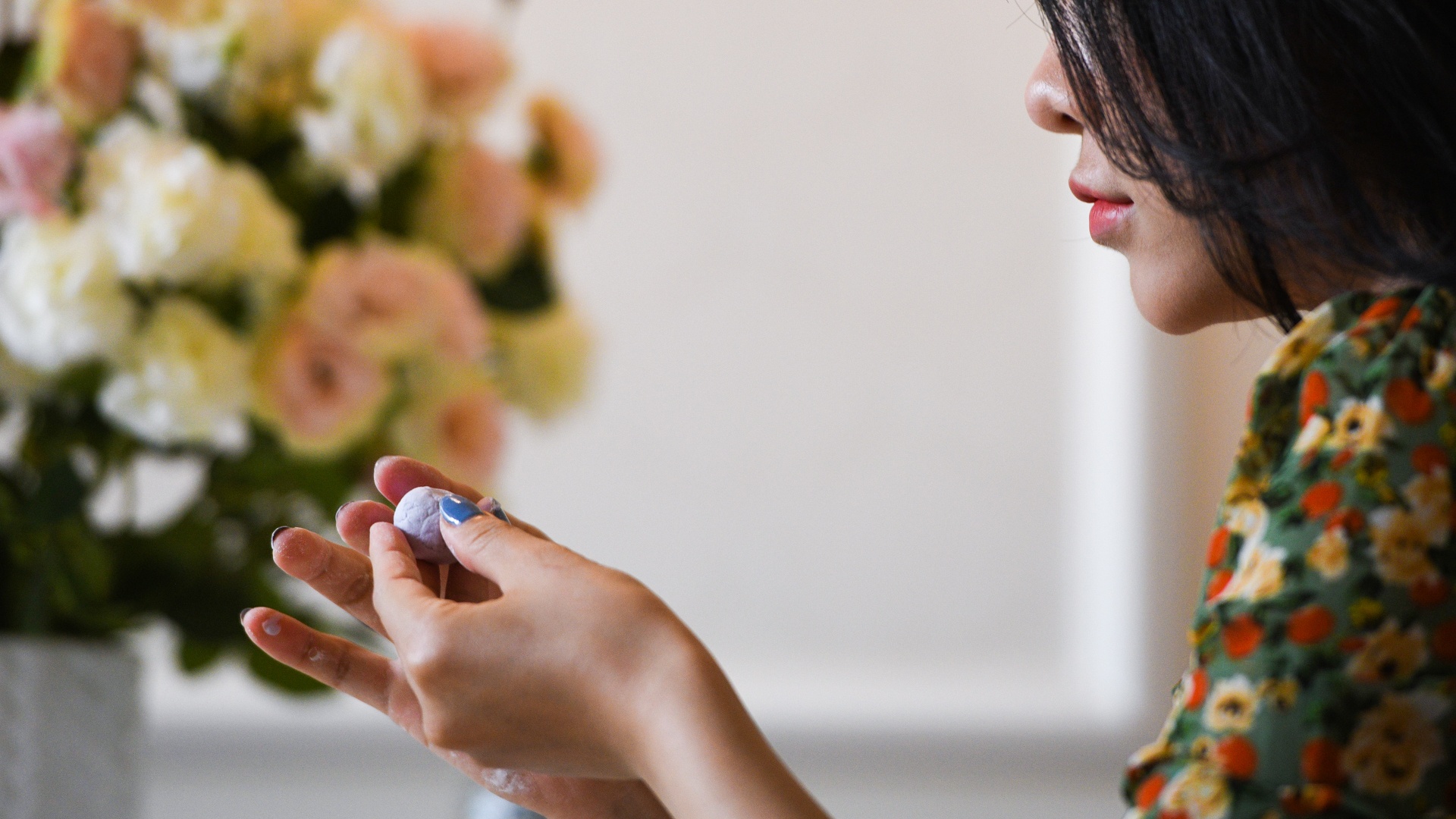 Banh troi ngu sac,  cac buoc lam banh troi anh 9