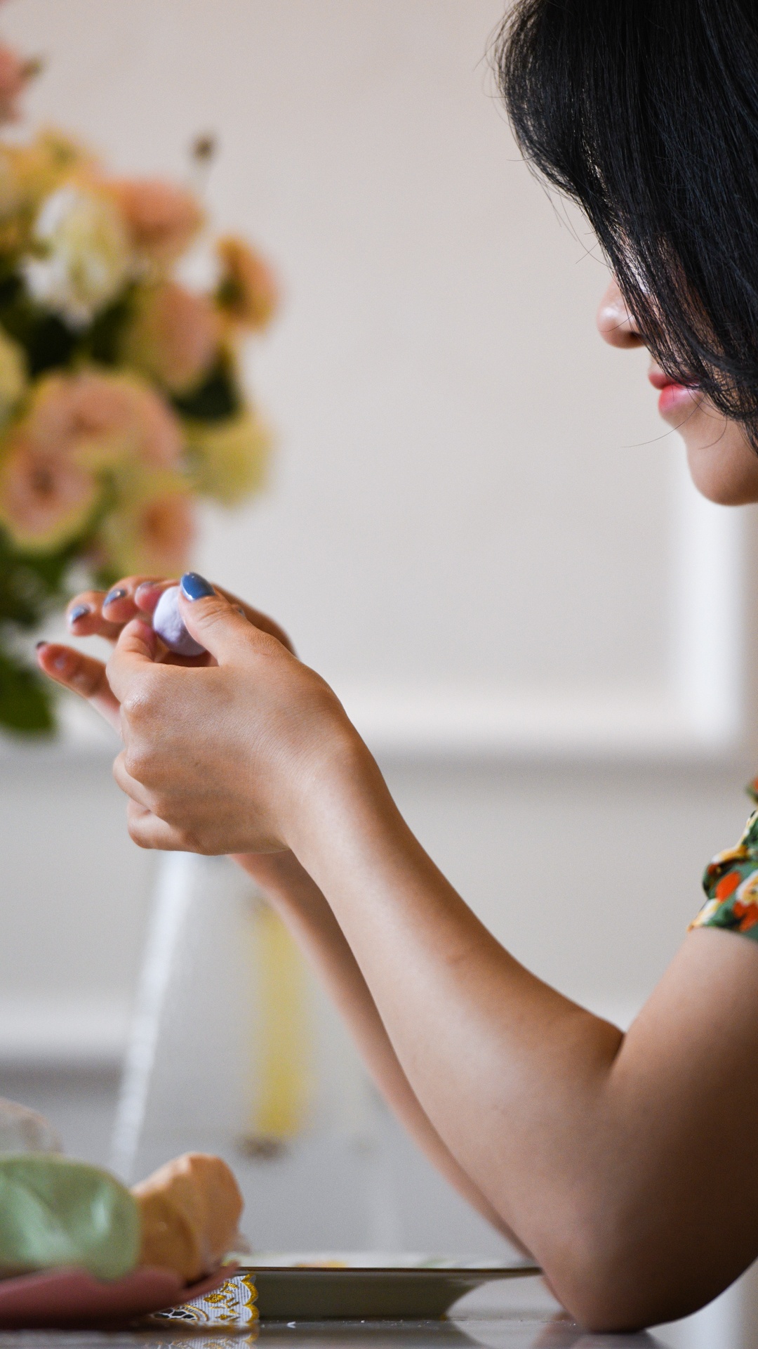 Banh troi ngu sac,  cac buoc lam banh troi anh 10