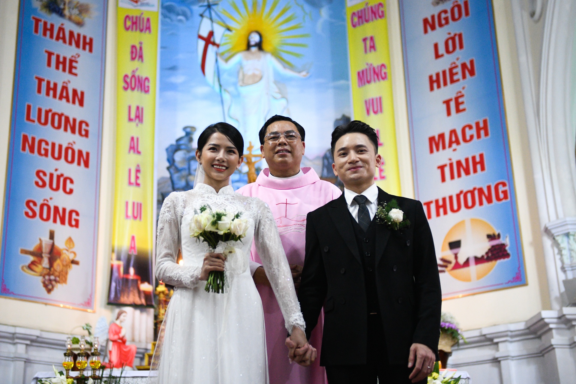 Dam cuoi Phan Manh Quynh,  Phan Manh Quynh,  Huynh Khanh Vy anh 16