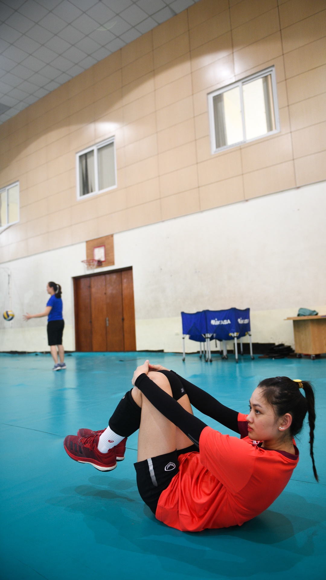 van dong vien,  hoa khoi bong chuyen anh 12