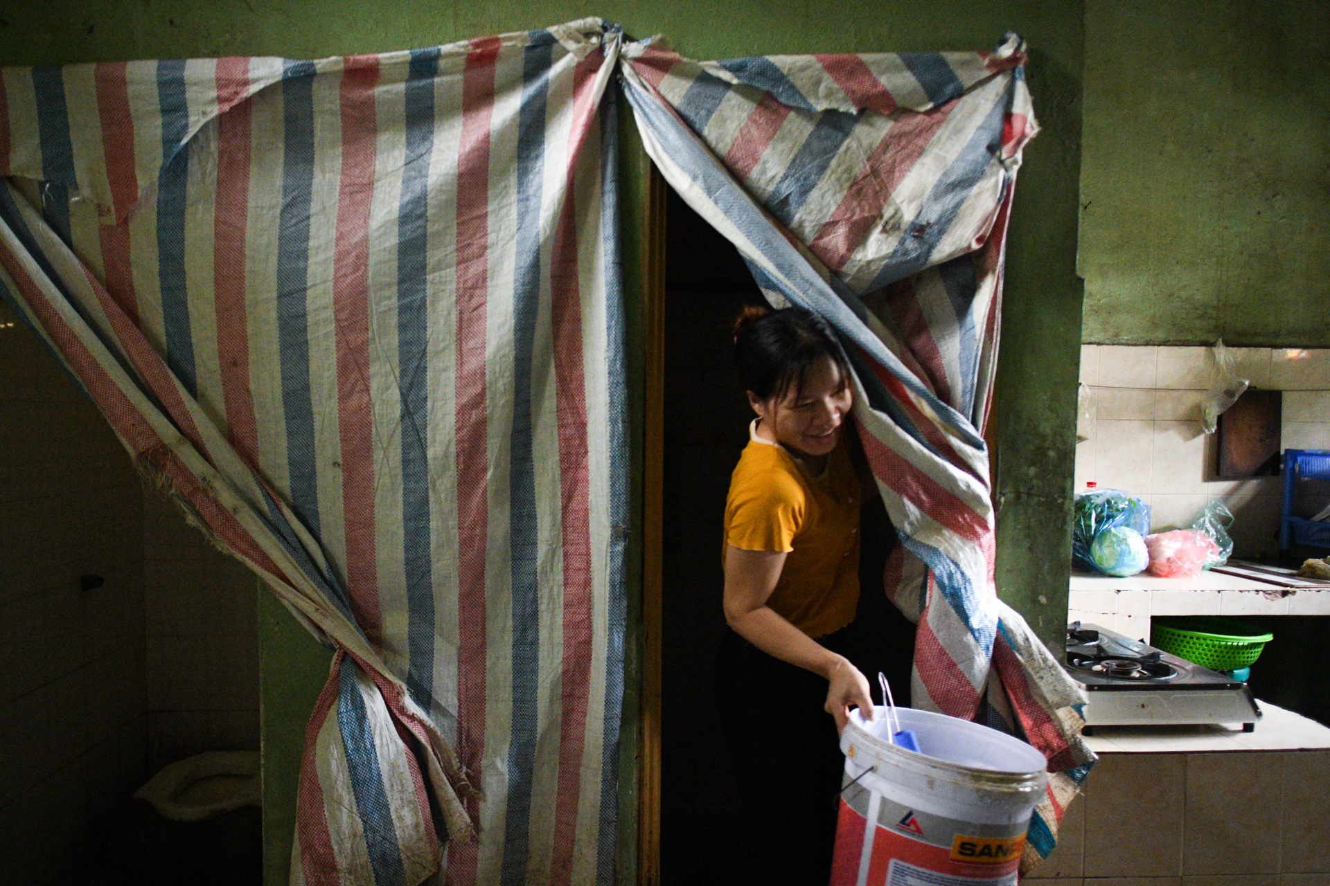 Ha Noi gian cach theo chi thi 16,  lao dong tai Ha Noi anh 5