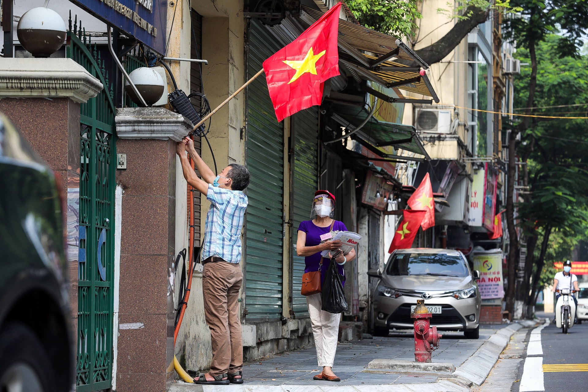 Tet Doc lap,  Ha Noi 2/9,  dai dich Covid-19 anh 26