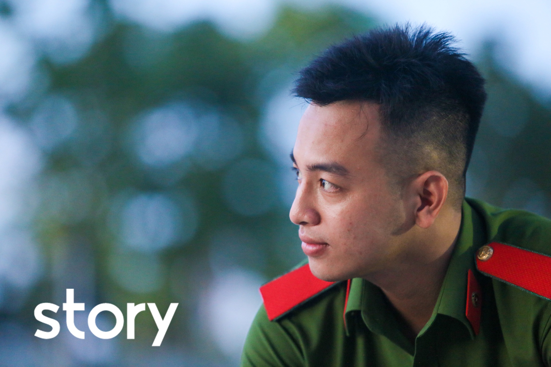 Ngay len duong vao phia Nam chong dich cua hoc vien truong canh sat hinh anh