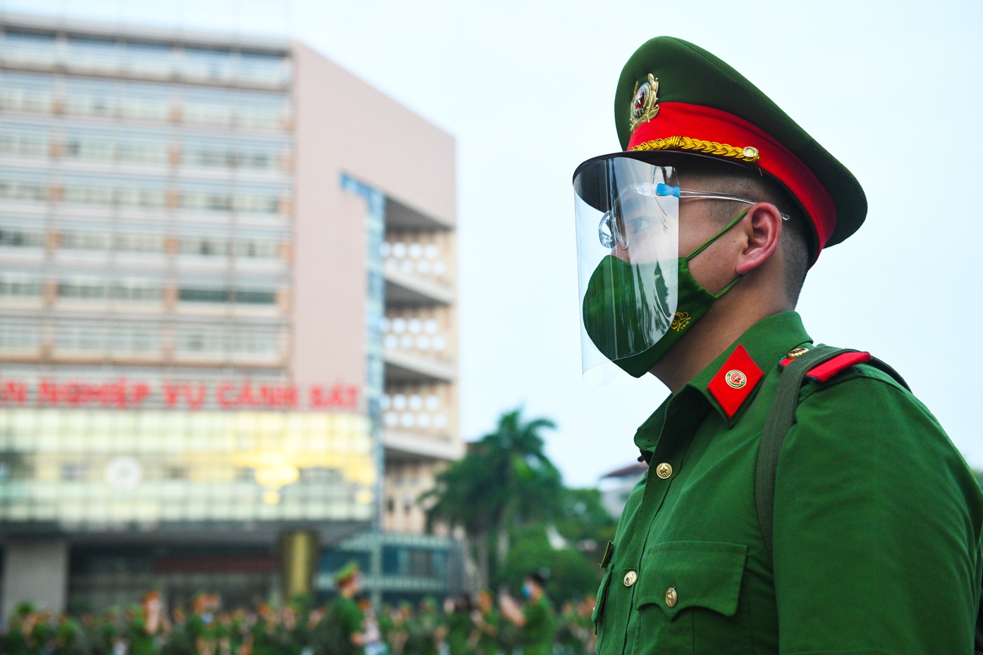 Hoc vien Canh sat nhan dan,  luc luong chong dich anh 3