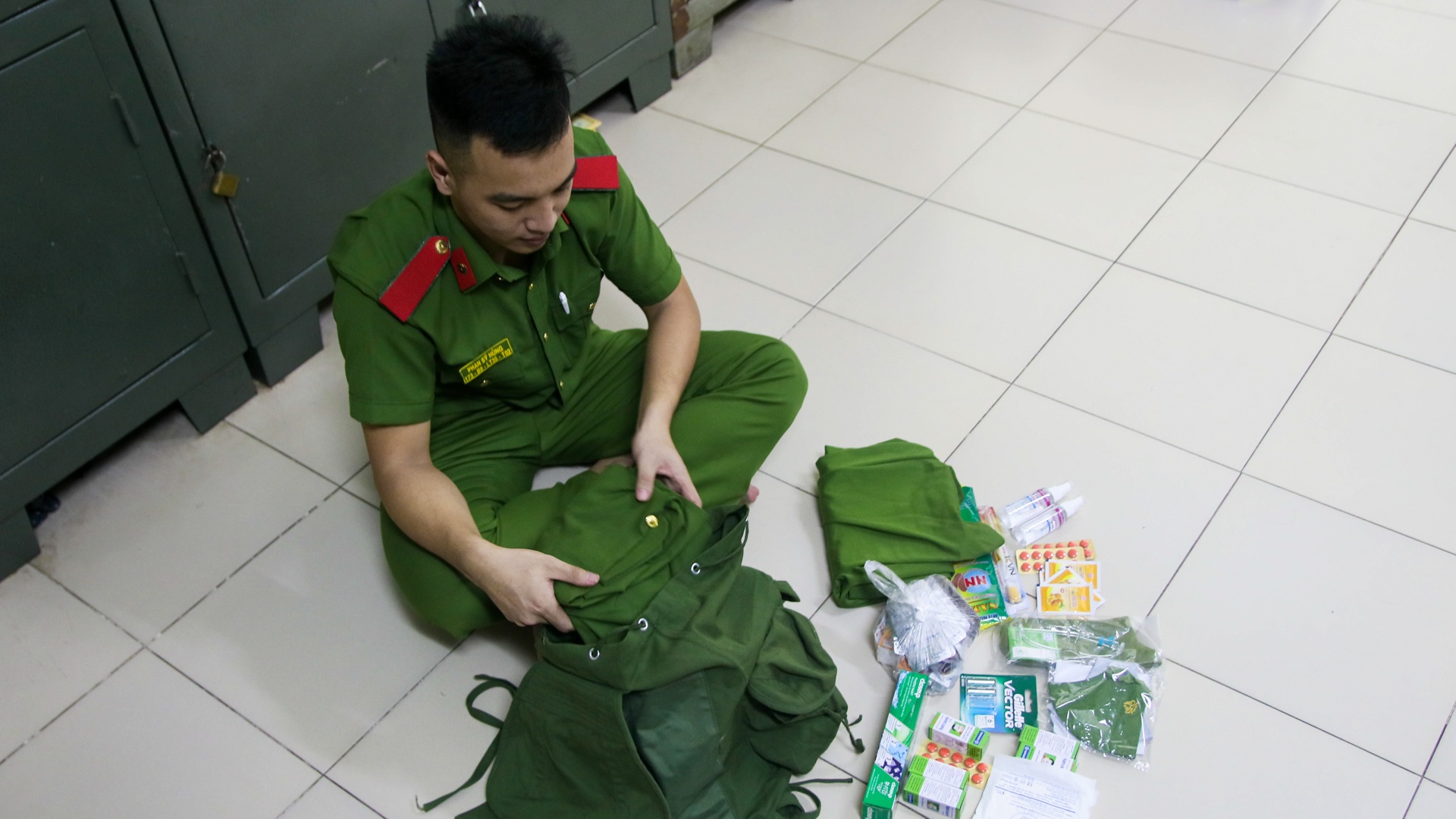 học viện cảnh sát, lên đường chống dịch ảnh 15 hoc vien canh sat, len duong chong dich anh 15