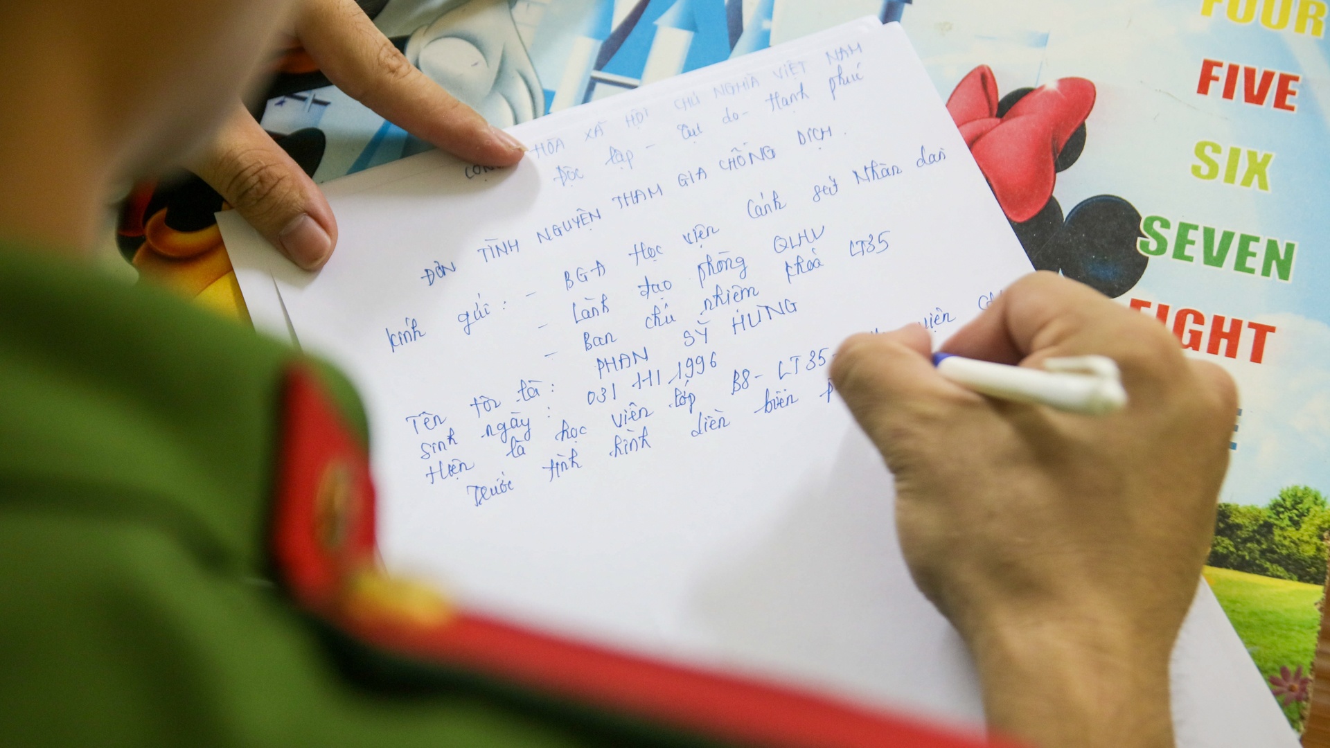 học viện cảnh sát, lên đường chống dịch ảnh 17 hoc vien canh sat, len duong chong dich anh 17