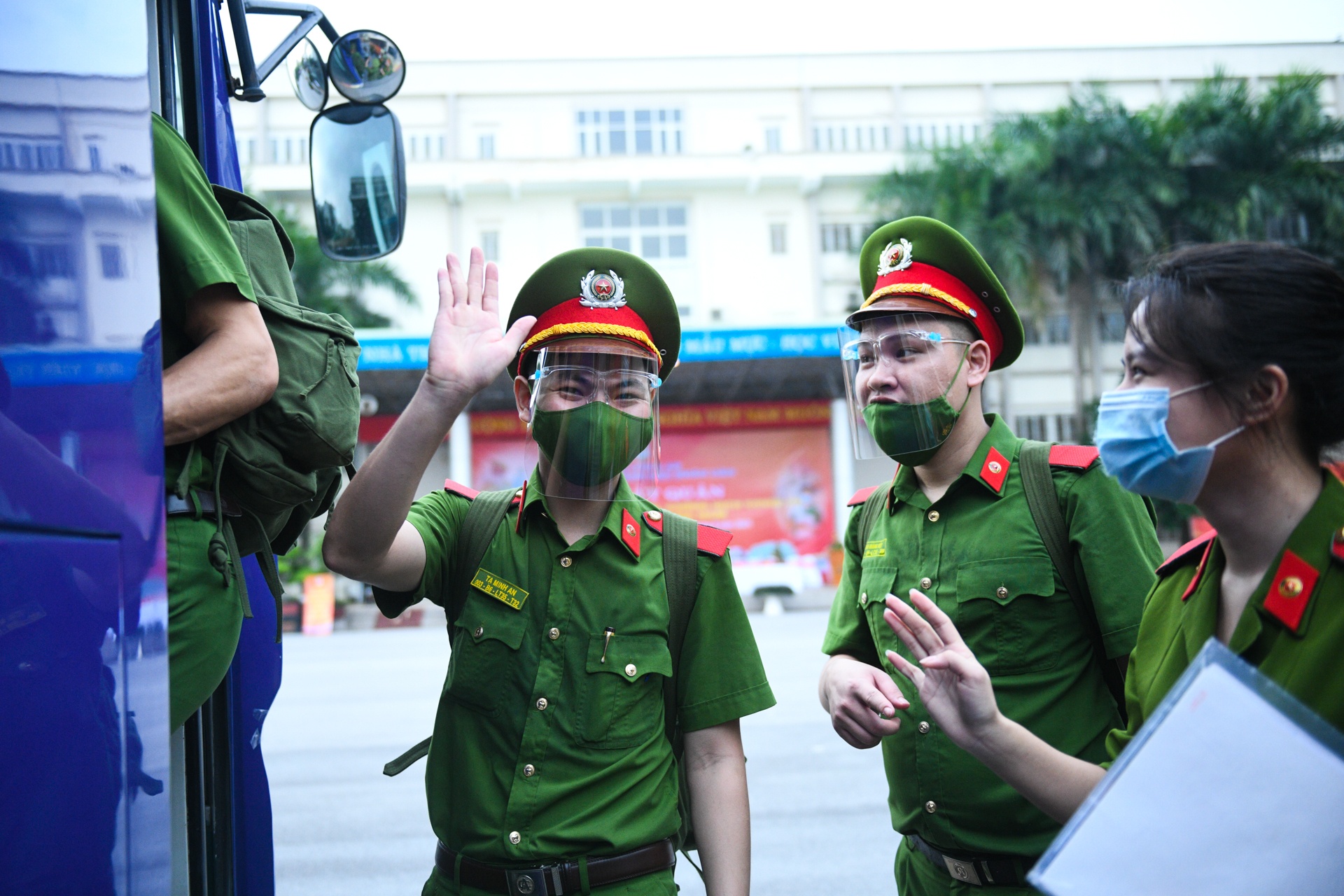 Hoc vien Canh sat nhan dan,  luc luong chong dich anh 9