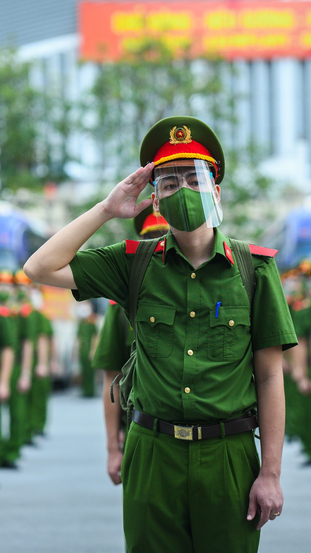 học viện cảnh sát, lên đường chống dịch ảnh 26 hoc vien canh sat, len duong chong dich anh 26