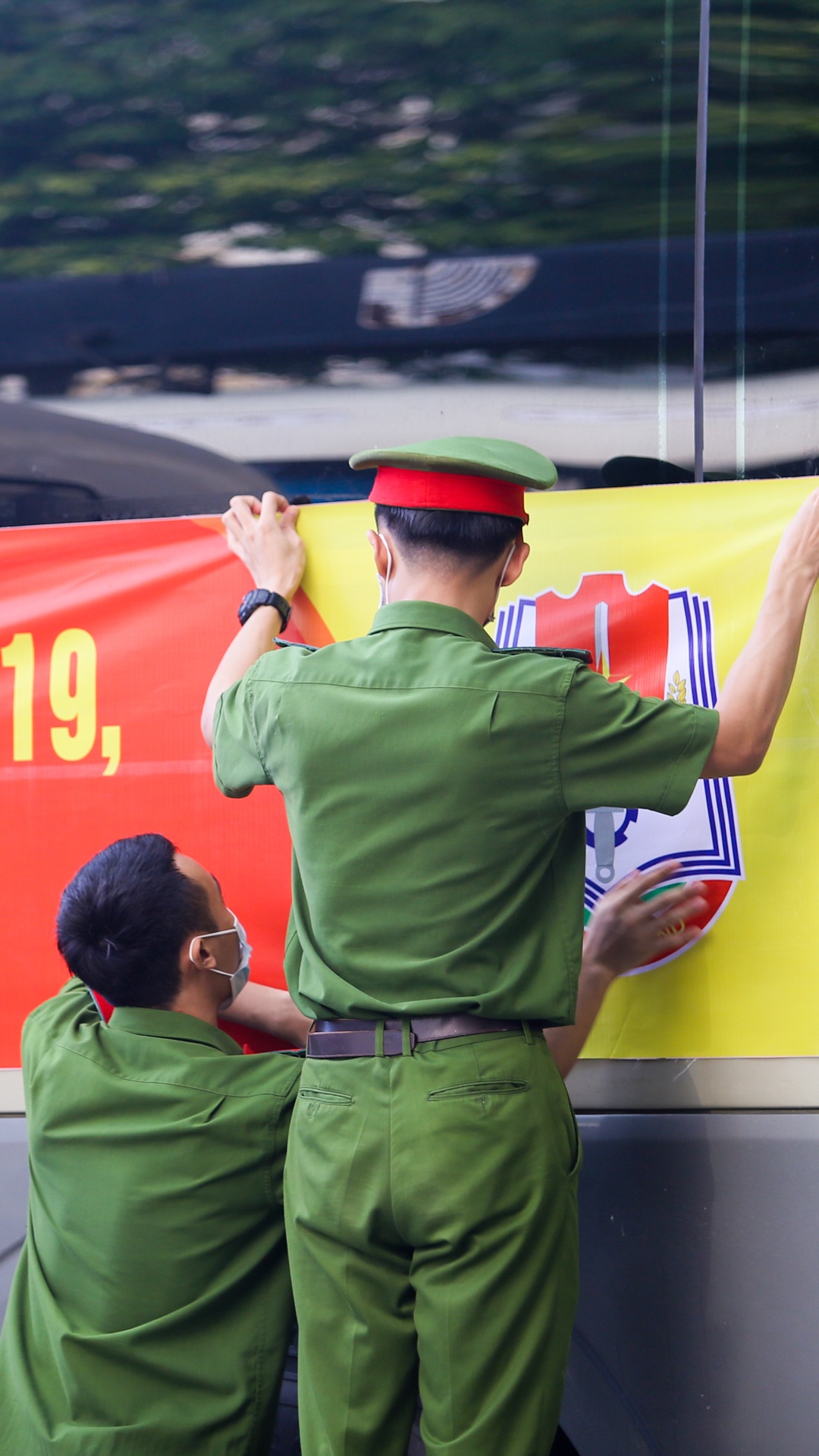 học viện cảnh sát, lên đường chống dịch ảnh 6 hoc vien canh sat, len duong chong dich anh 6