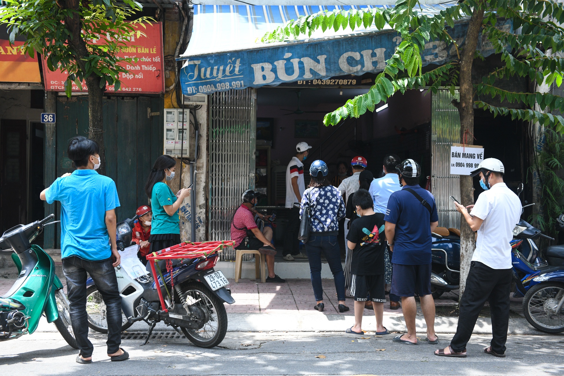 ban do an mang ve,  Ha Noi noi long gian cach anh 10