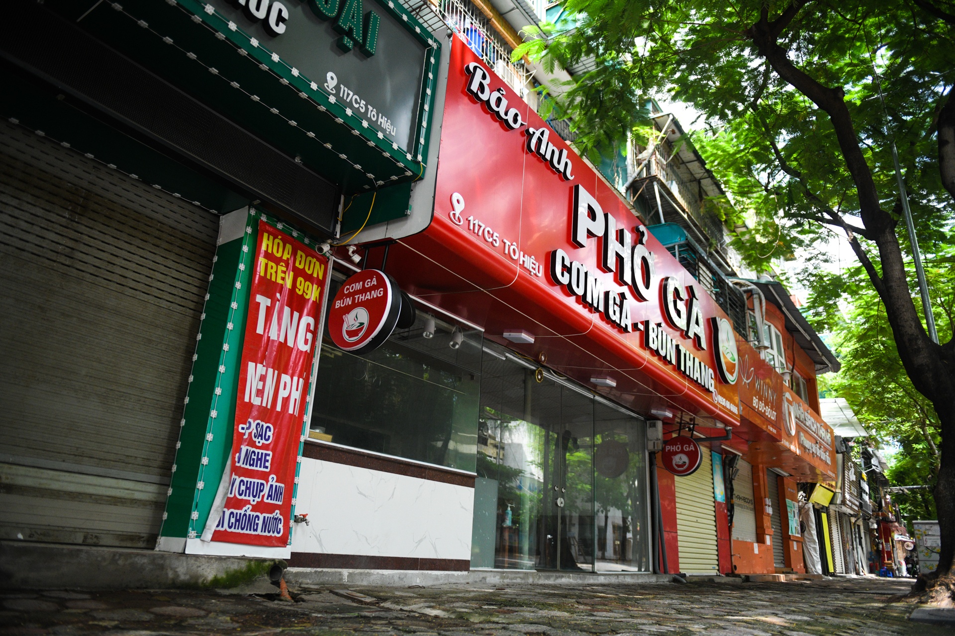 ban do an mang ve,  Ha Noi noi long gian cach anh 13