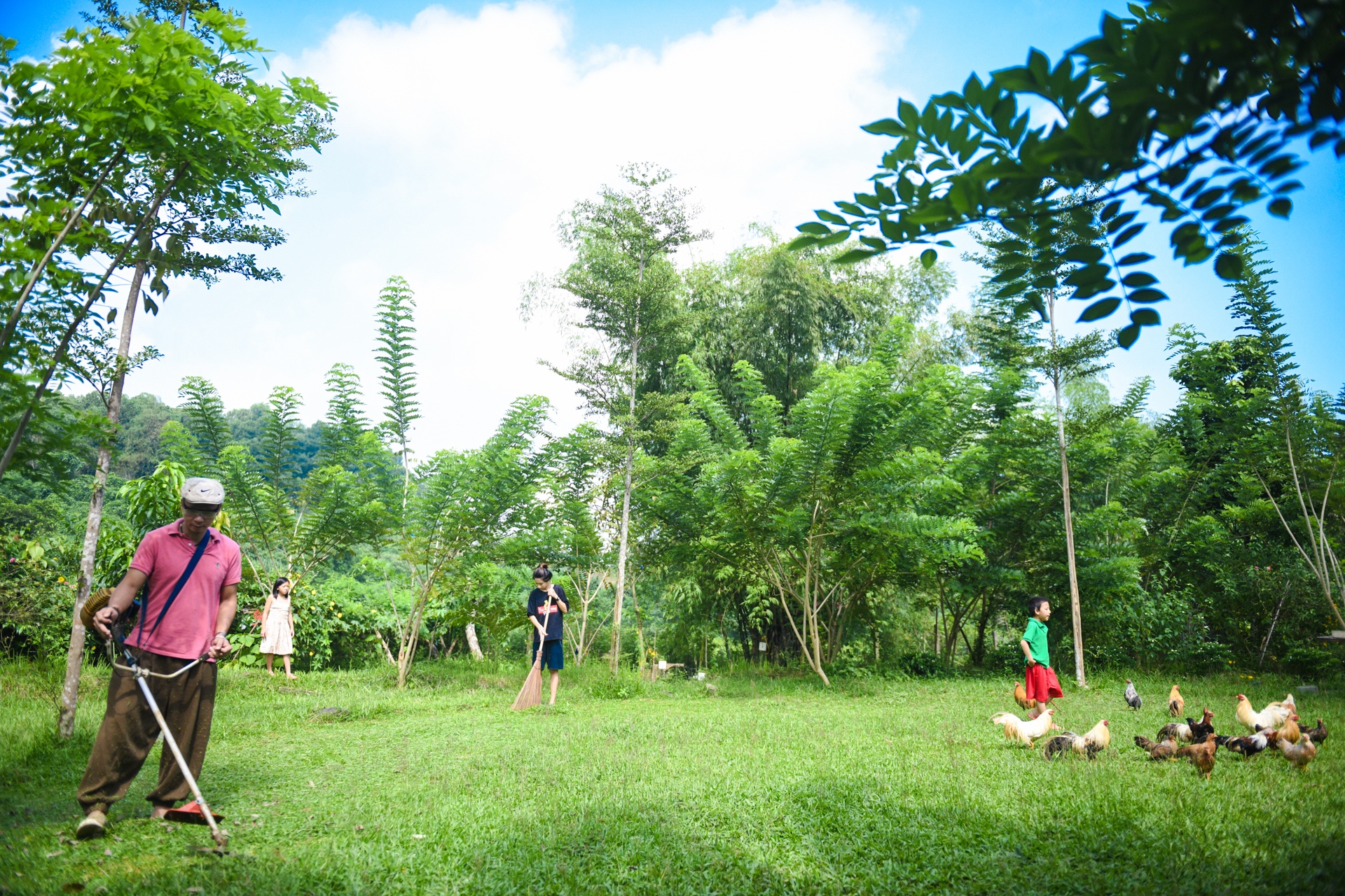 bo pho ve que,  tre em Ha Noi anh 9