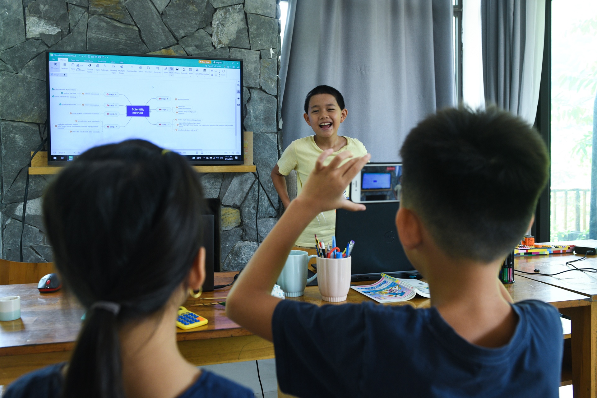 bo pho ve que,  tre em Ha Noi anh 50