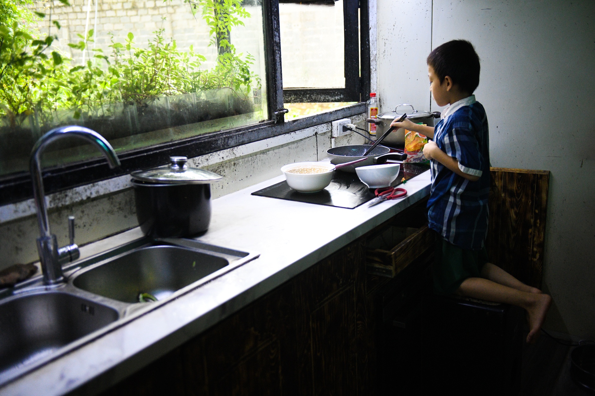 bo pho ve que,  tre em Ha Noi anh 24