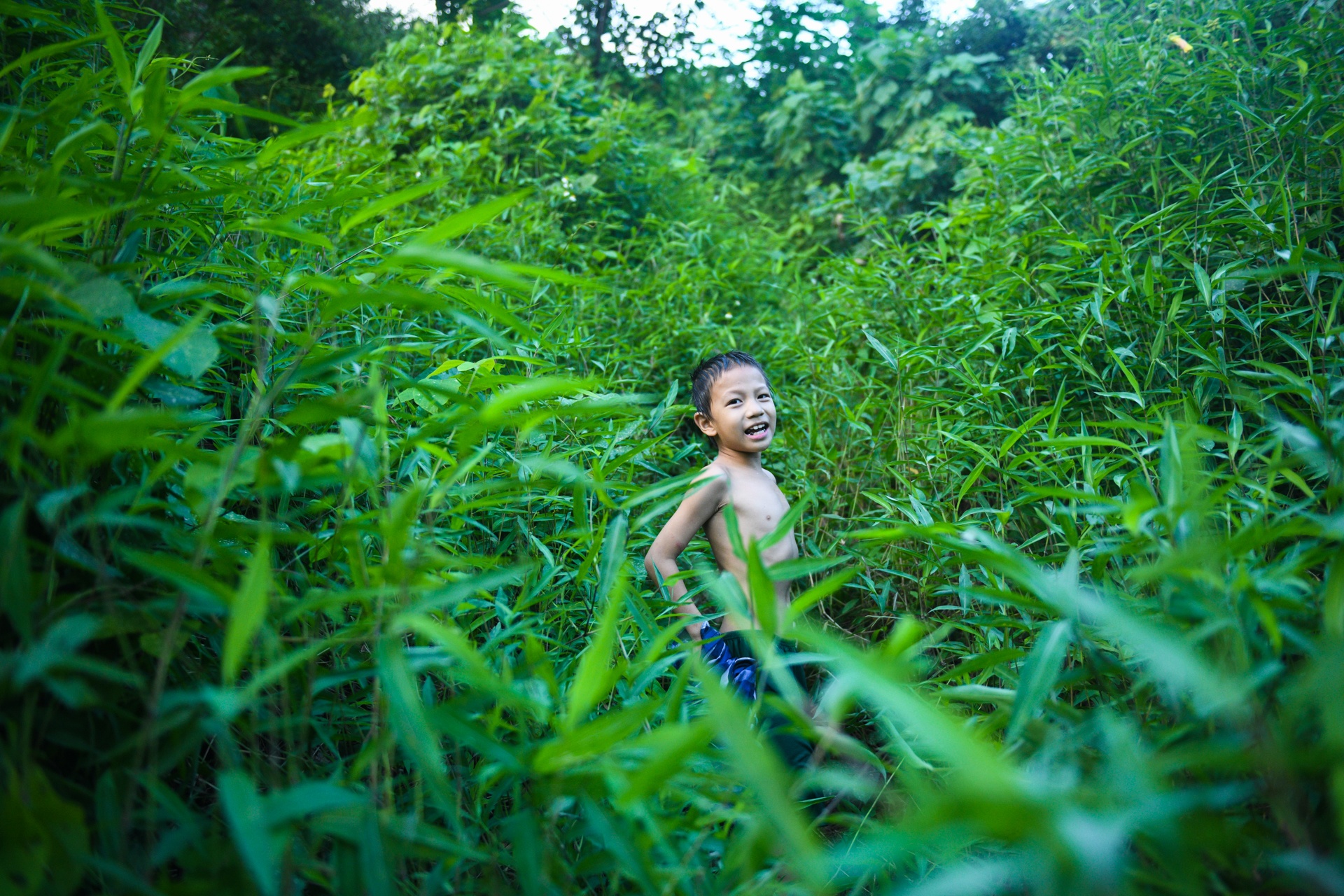 bo pho ve que,  tre em Ha Noi anh 15