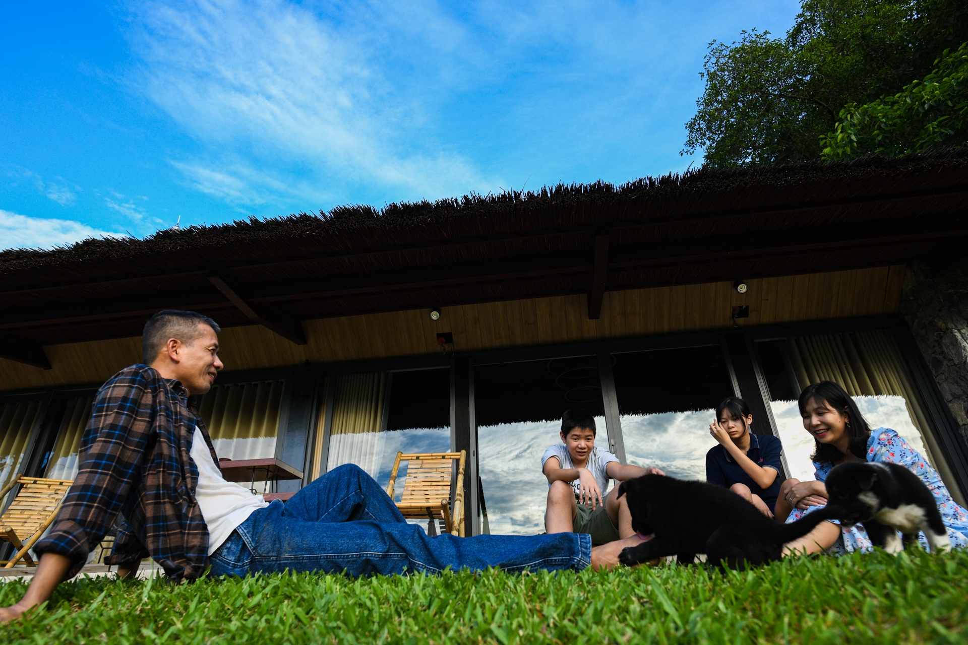 bo pho ve que,  tre em Ha Noi anh 76