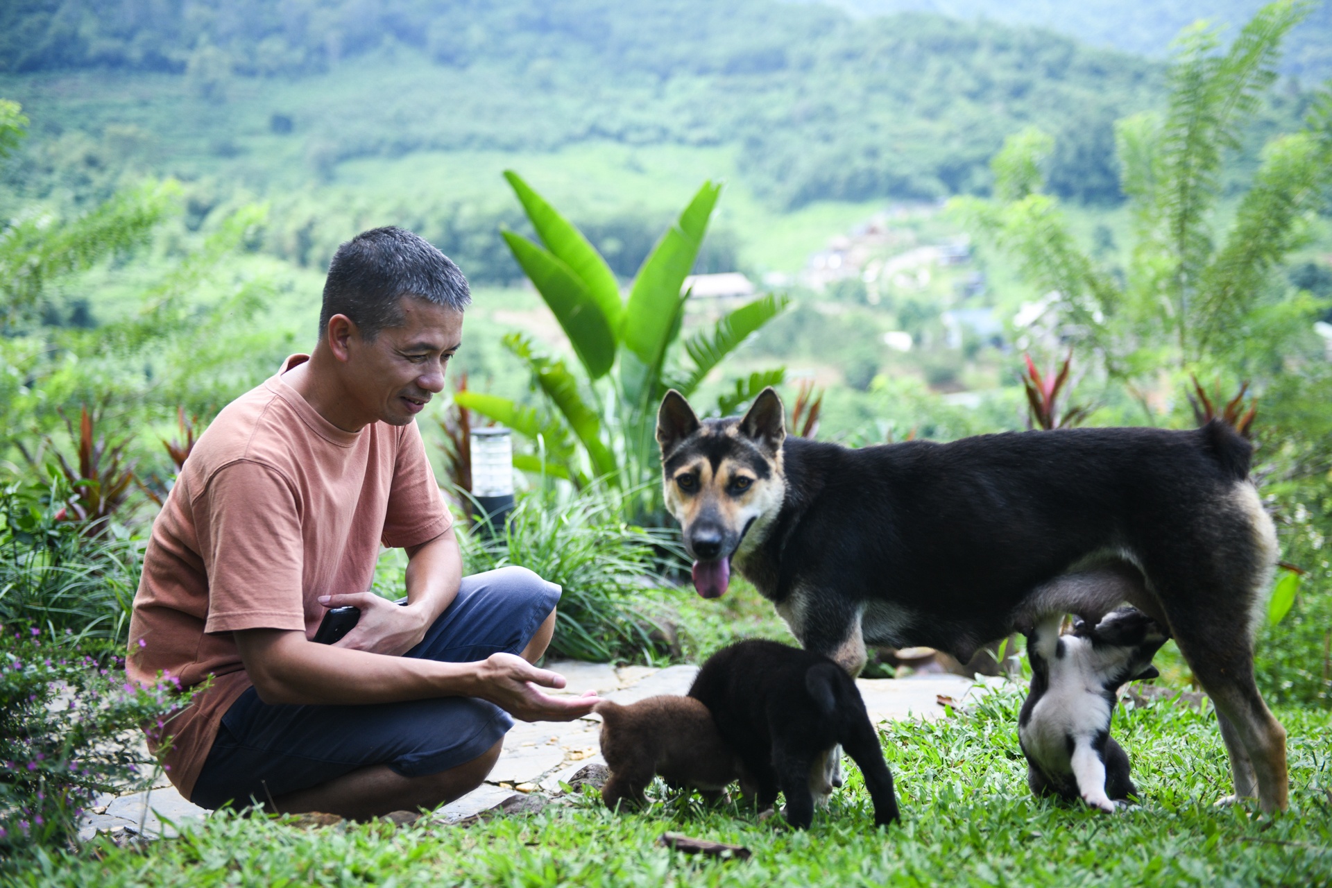 bo pho ve que,  tre em Ha Noi anh 66