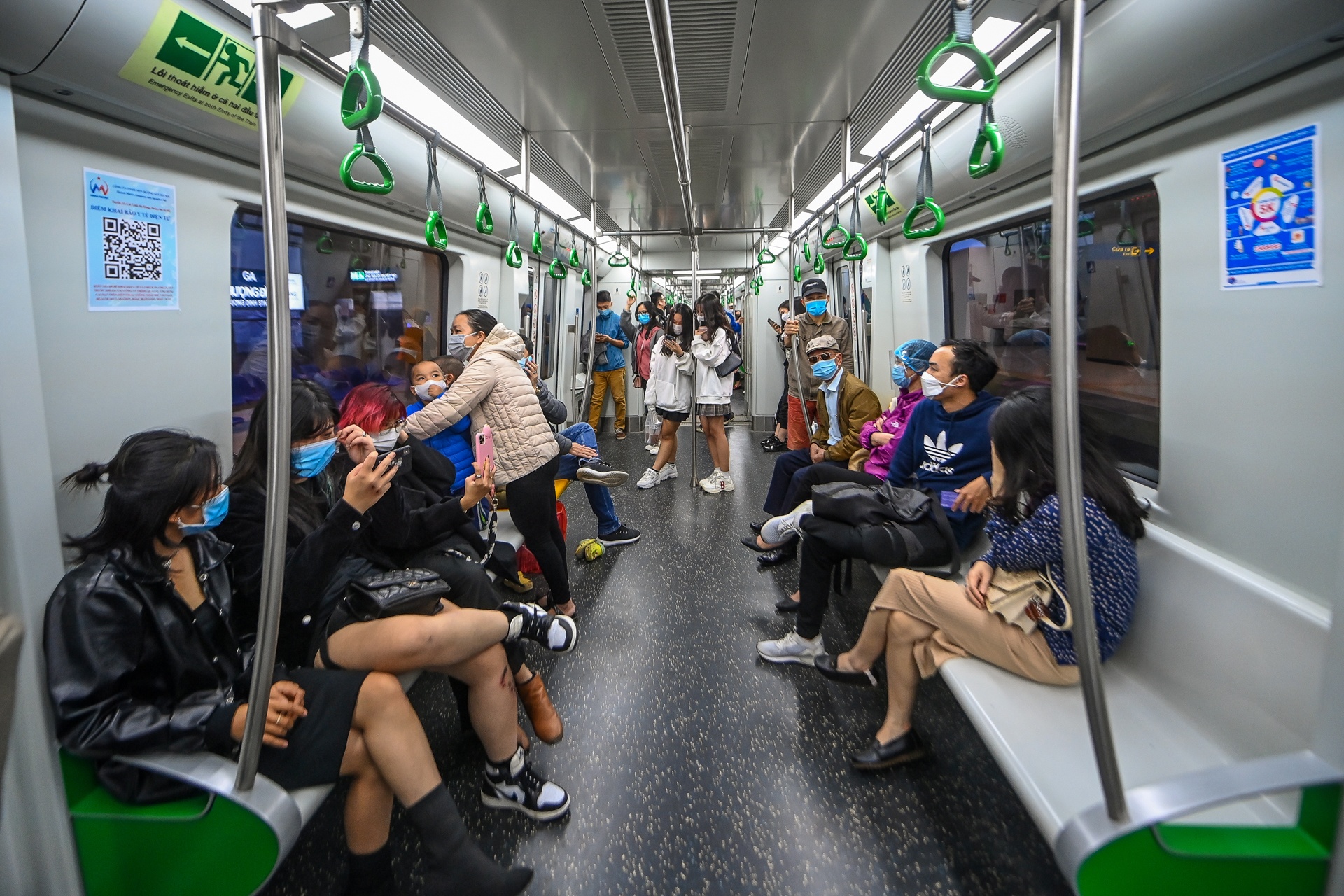 duong sat tren cao,  Cat Linh - Ha Dong,  gio cao diem Ha Noi,  phuong tien giao thong cong cong anh 20