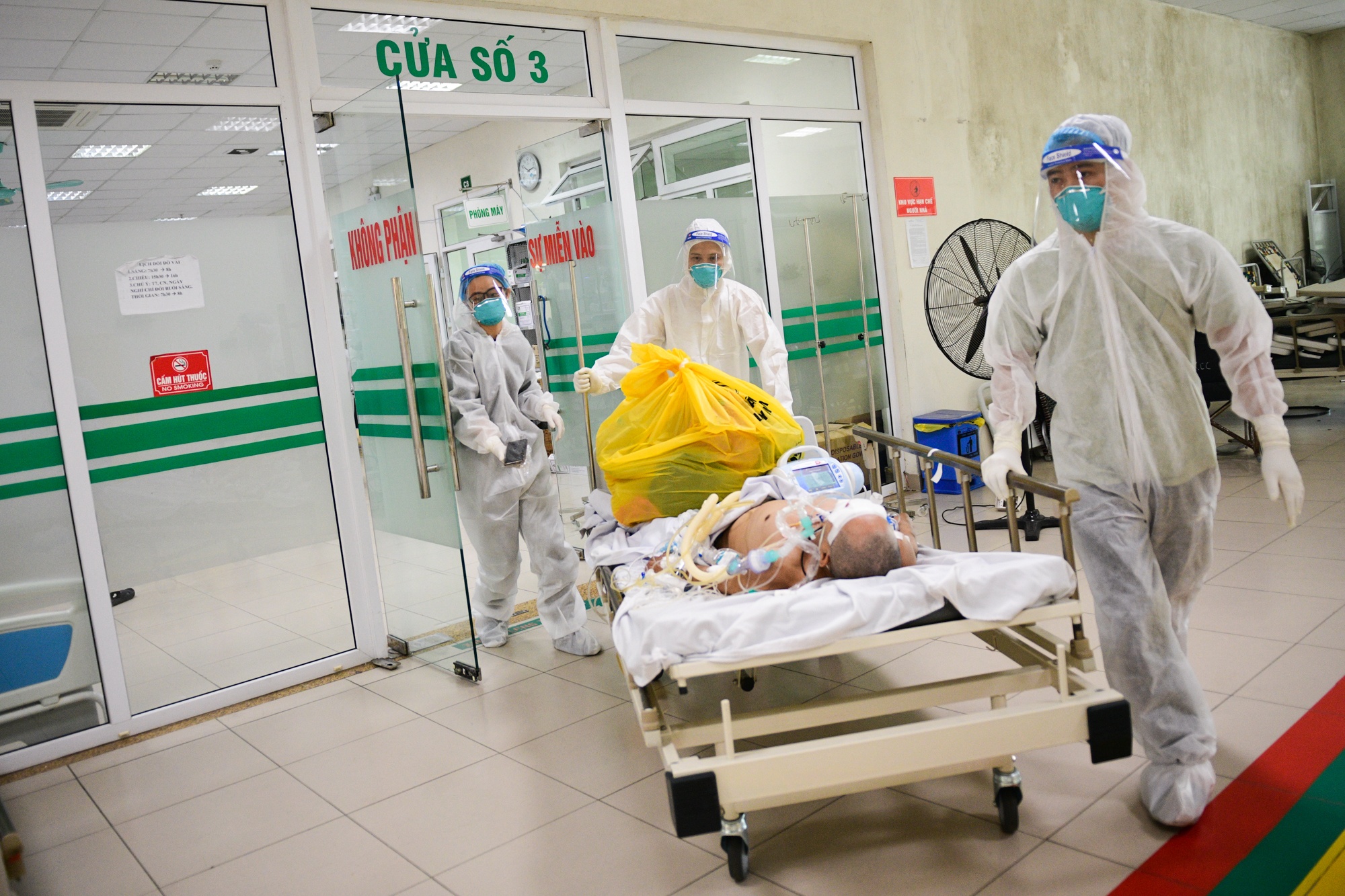 F0 nặng đang điều trị của Hà Nội  ảnh 1 F0 nang dang dieu tri cua Ha Noi anh 1