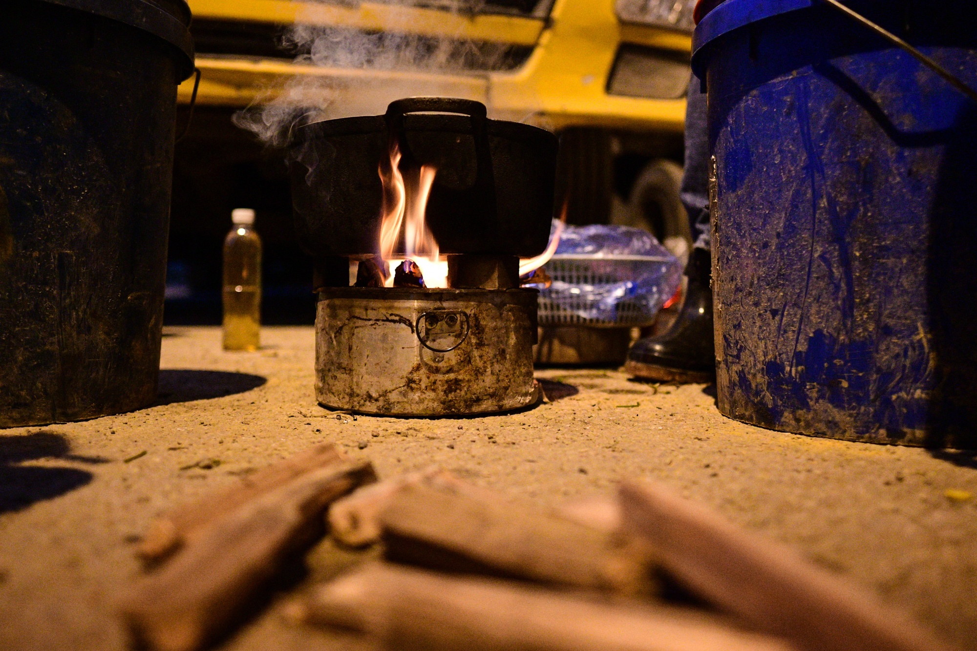 xe container un u vi tac bien,  cua khau Lang Son un tac,  nong san xuat khau anh 41