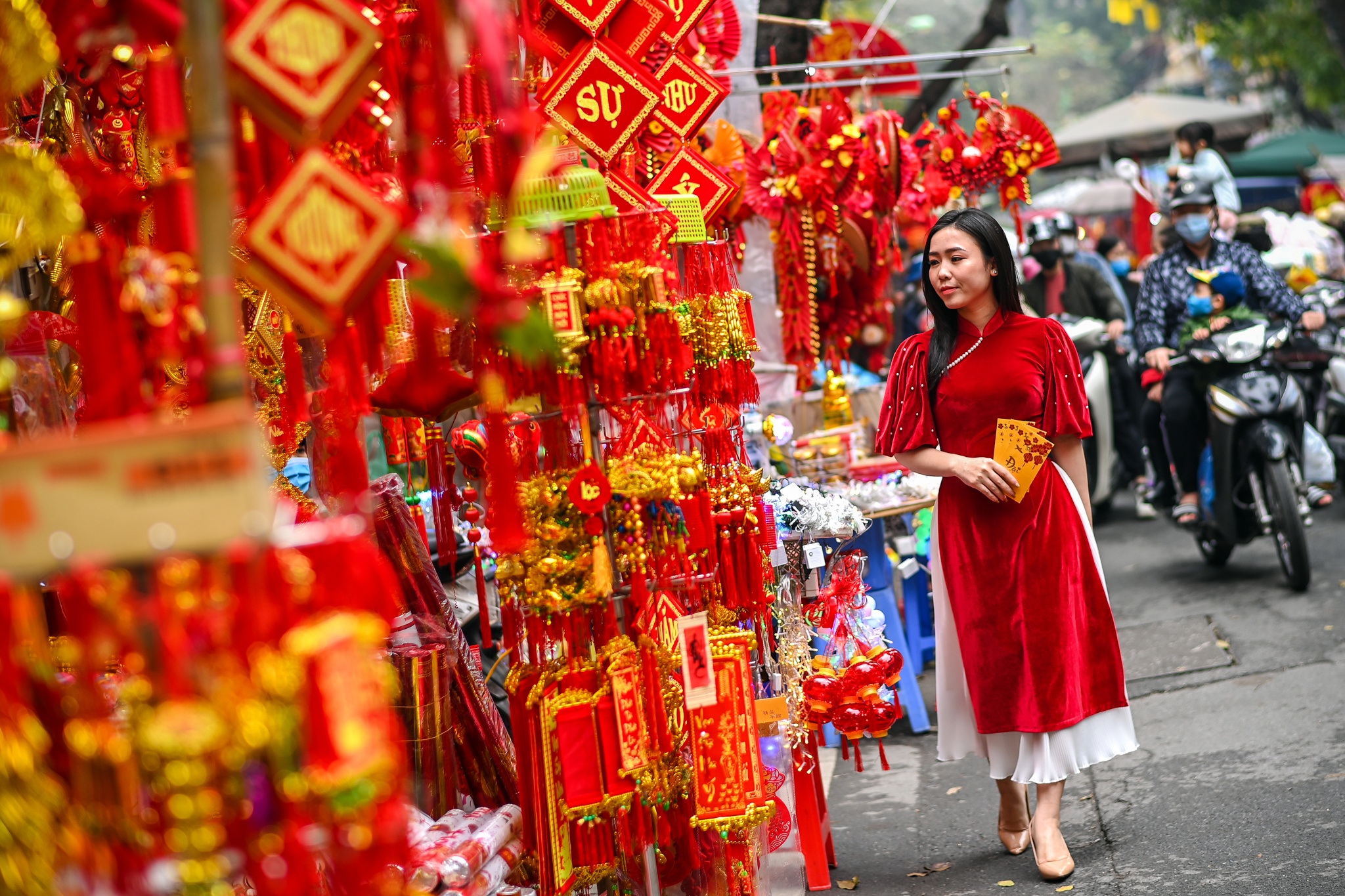 mua sam tet,  TTTM Ha Noi anh 16