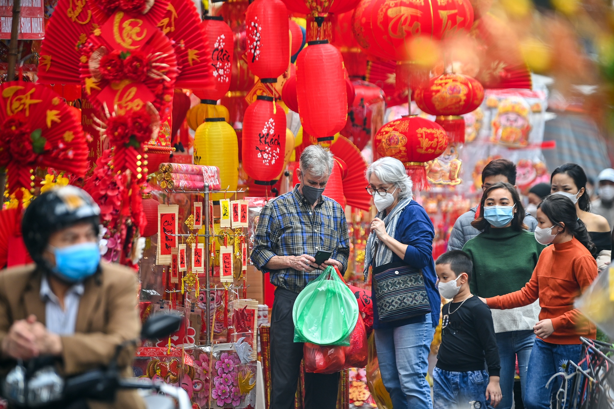 mua sam tet,  TTTM Ha Noi anh 15