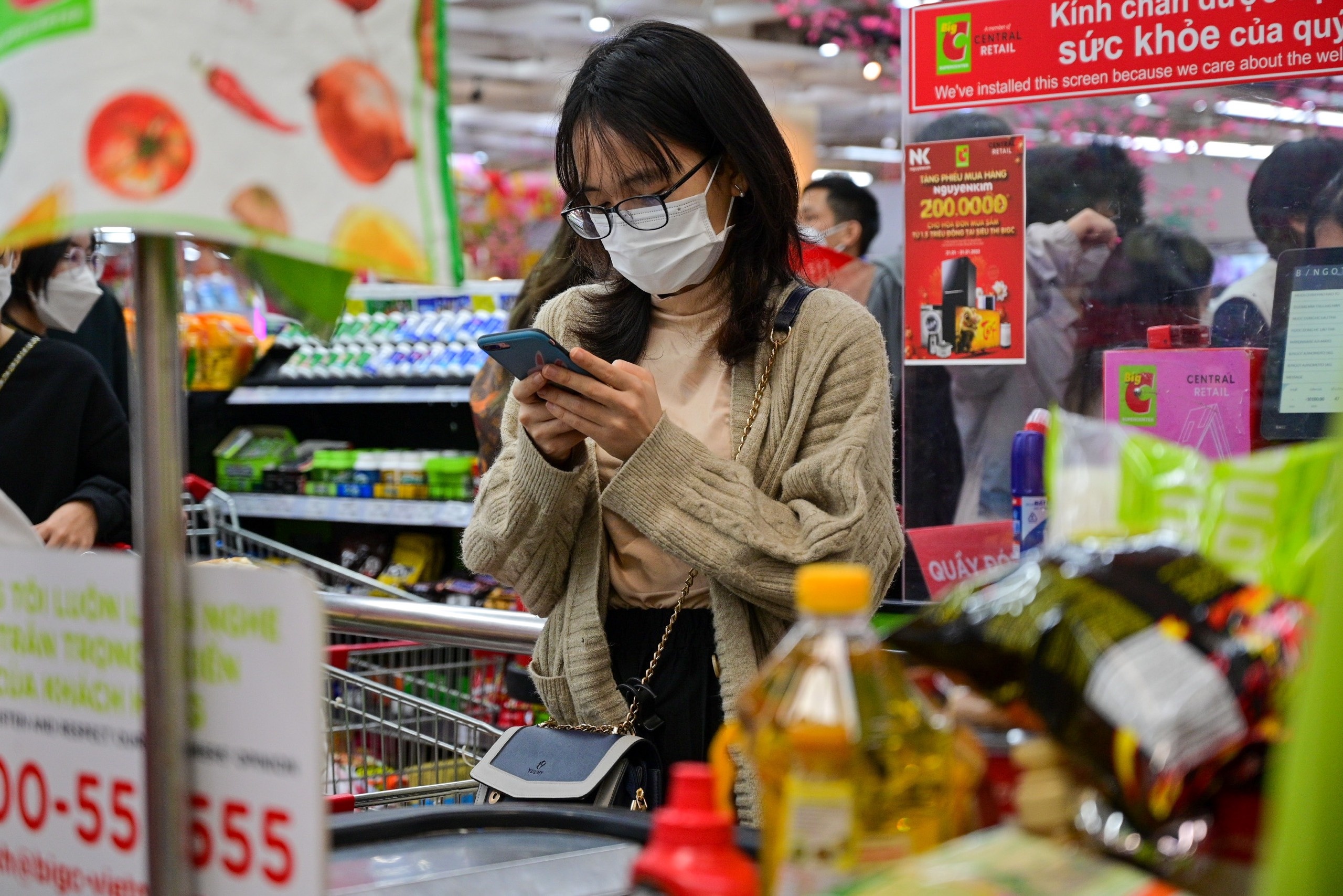 mua sam tet,  TTTM Ha Noi anh 6