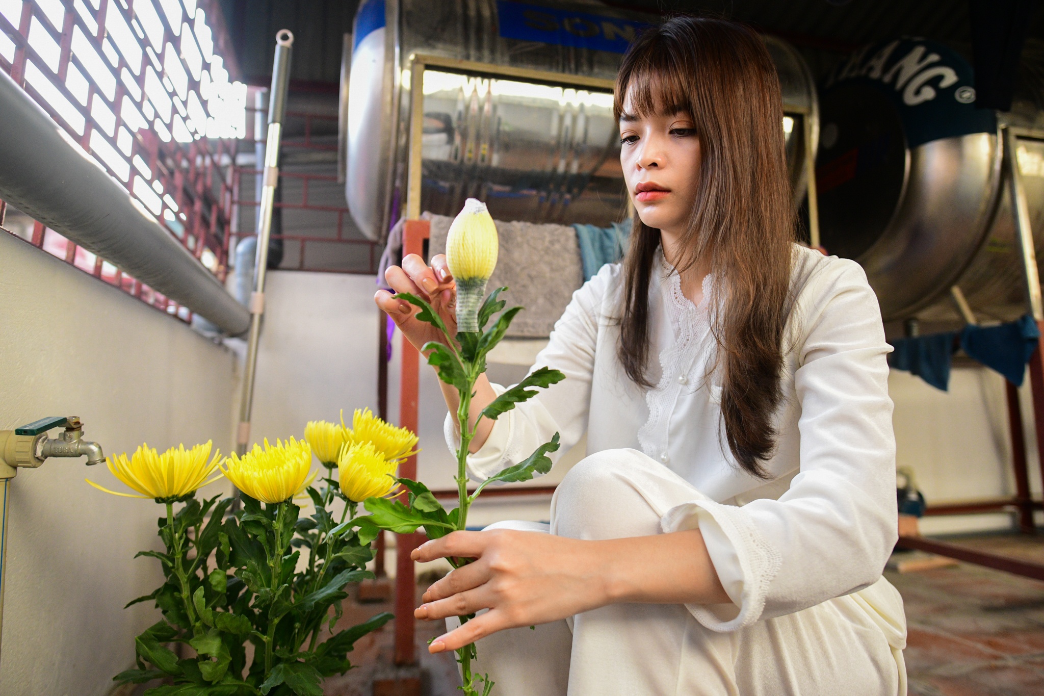 vo chong tre sam Tet,  Tet Nguyen dan,  mua sam dip Tet anh 10