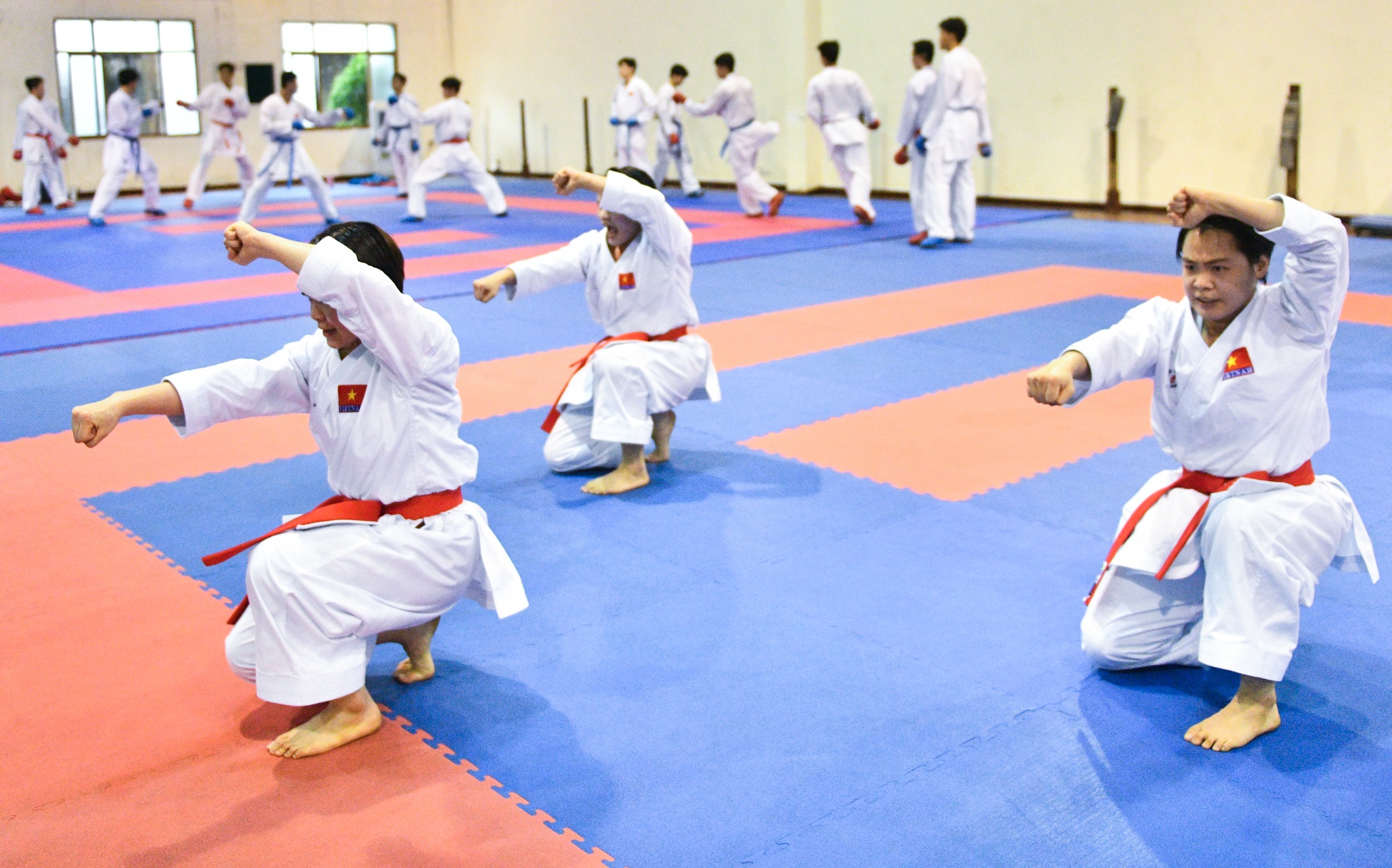 tap luyen cho SeaGames,  thi dau the thao anh 5