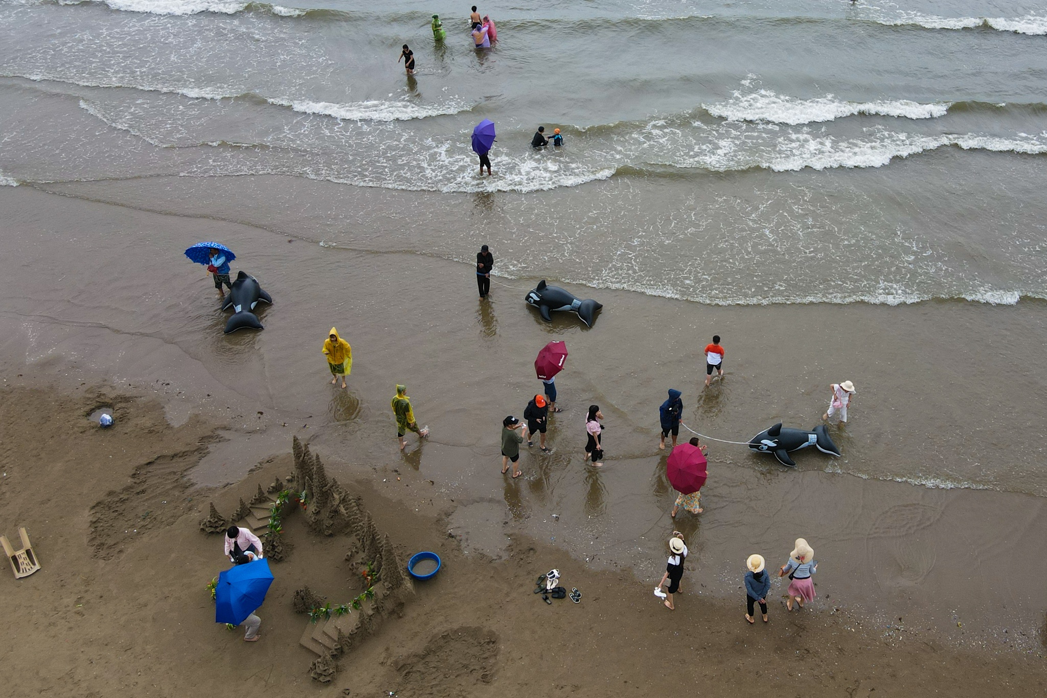 du lich dip nghi le,  bai bien sam son anh 2