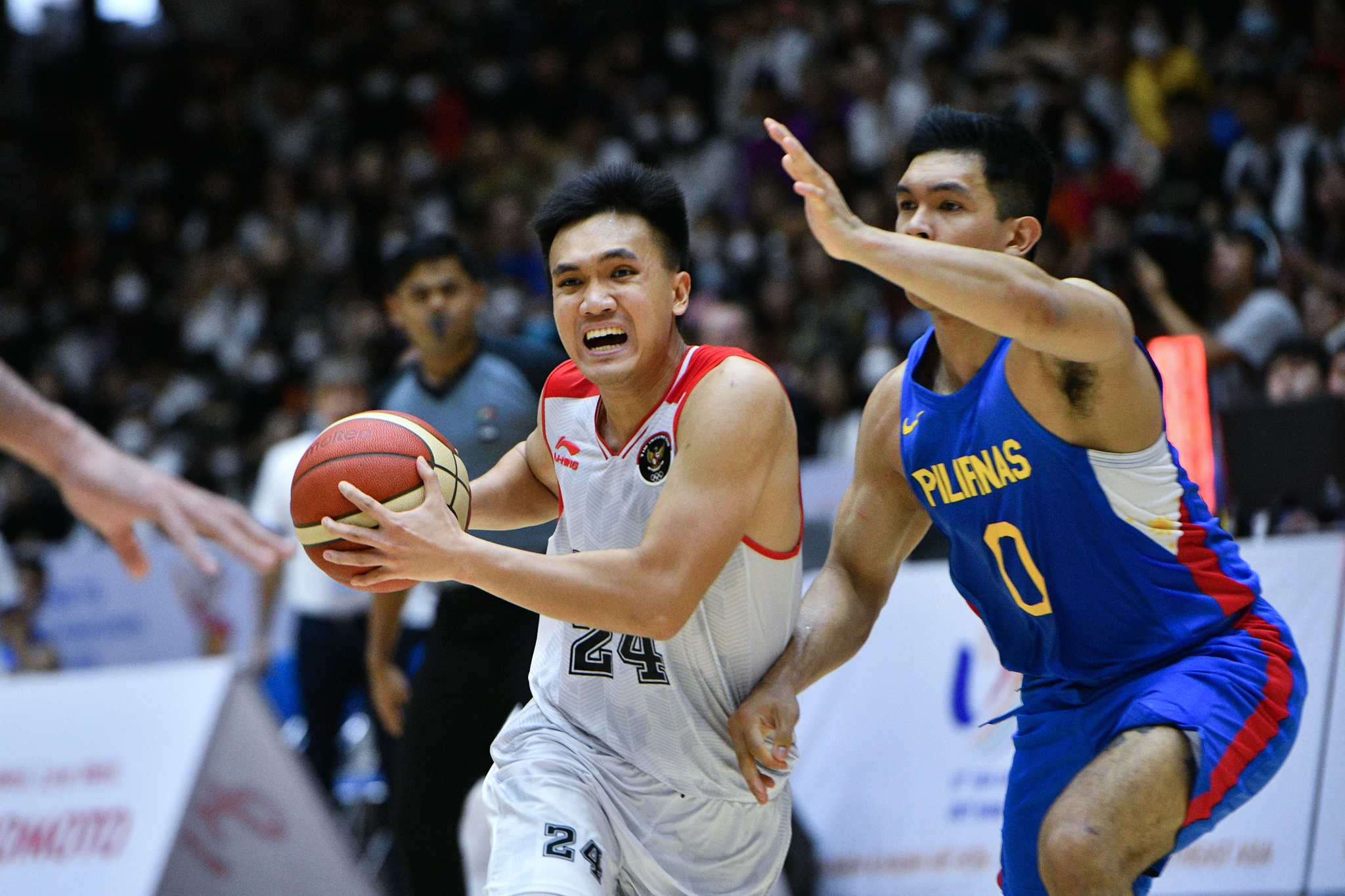 thi dau bong ro,  Indonesia - Philippines,  tranh huy chuong vang anh 2