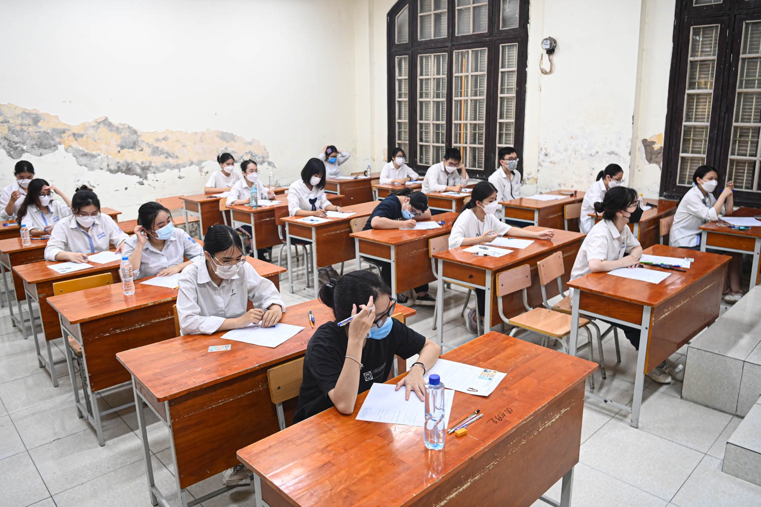 thi tot nghiep THPT,  mon thi Ngu Van anh 13