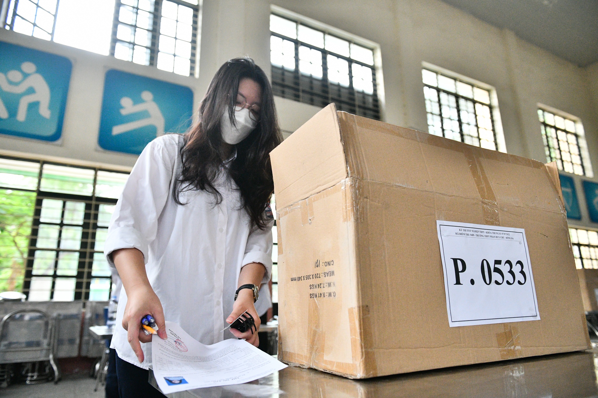 thi tot nghiep THPT,  mon thi Ngu Van anh 11