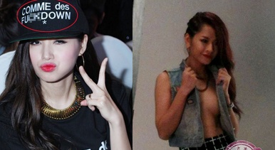 Nhung khoanh khac dang quen cua cac hot girl hinh anh